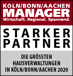 RANKING Button STARKE PARTNER KBAM 2020 Hausverwaltungen